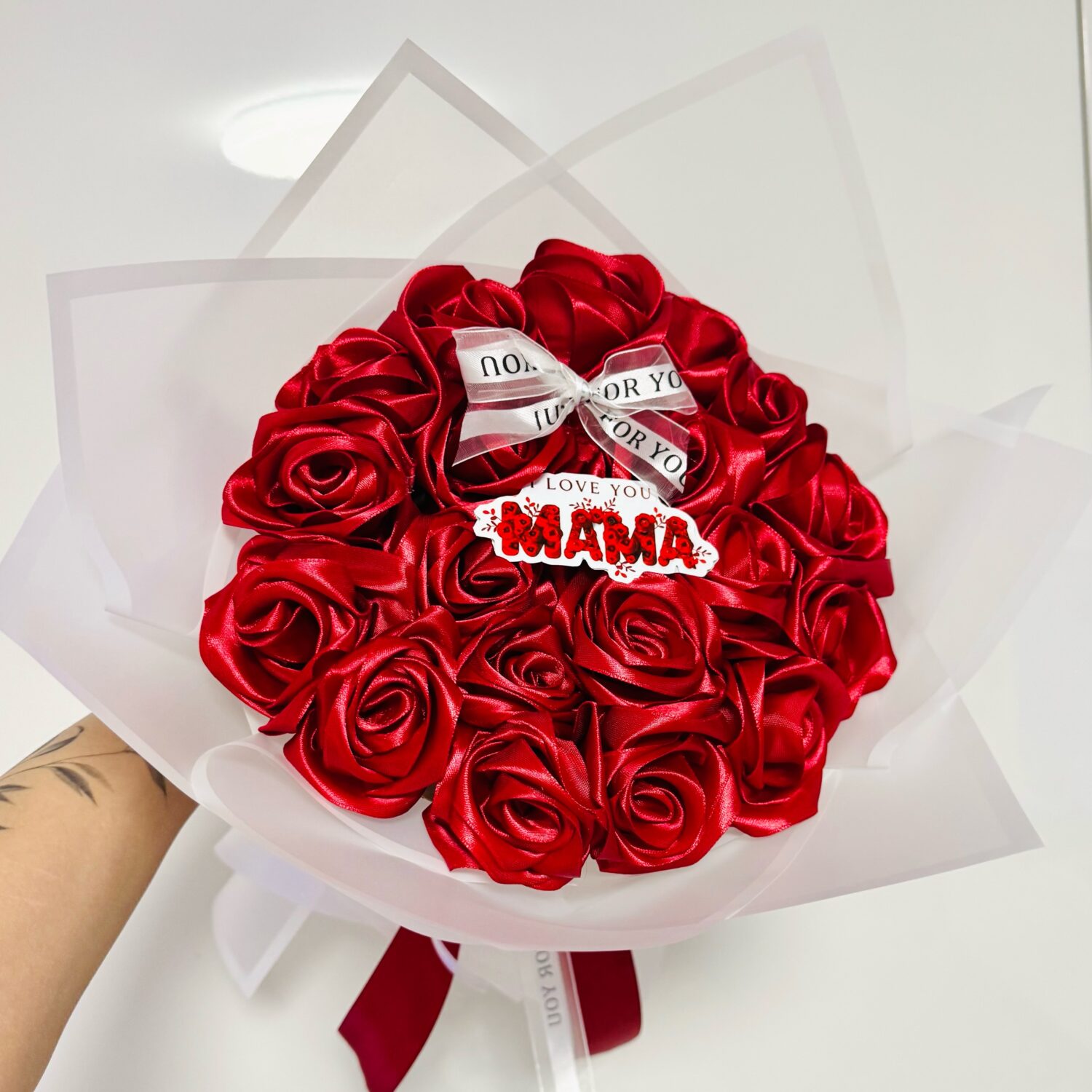 Darčeková kytica “Mama” 19 ruží