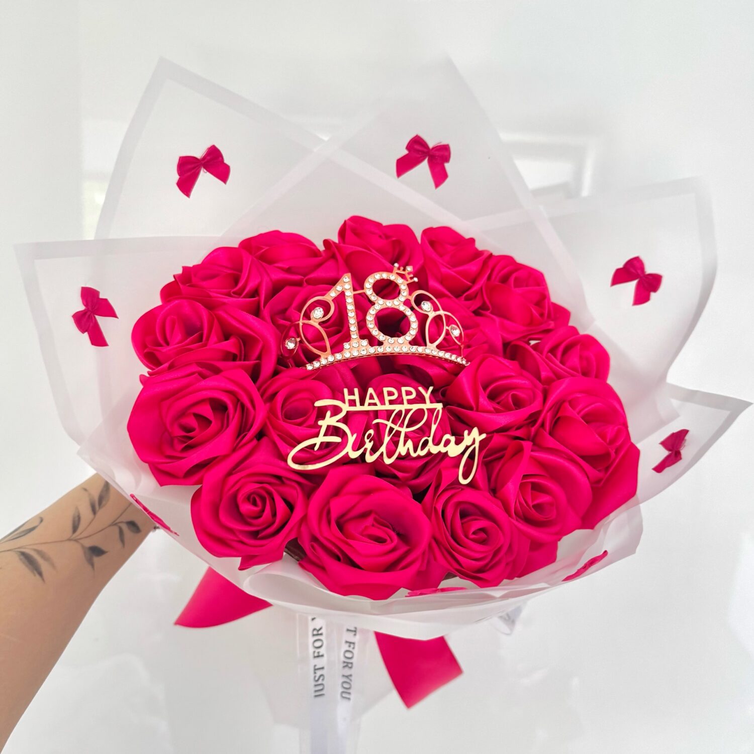 Darčeková kytica "Happy brithday 18"